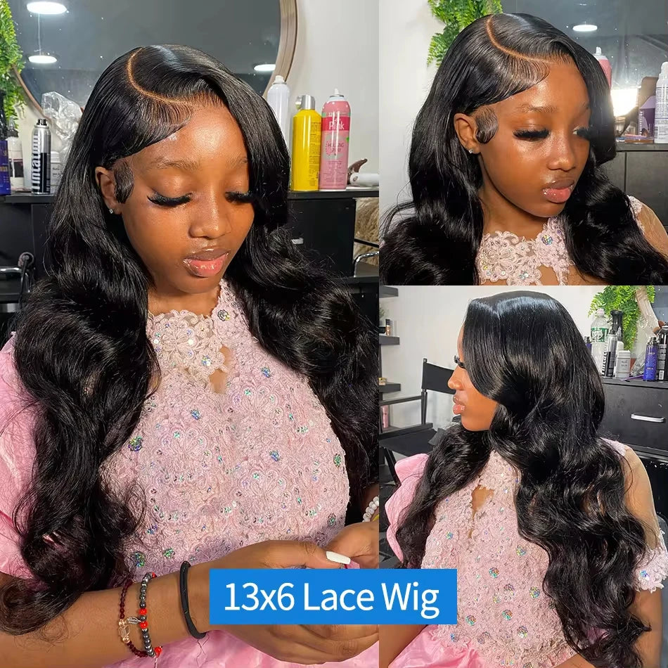 Body Wave Lace Front Human Hair Wig Brazilian Remy