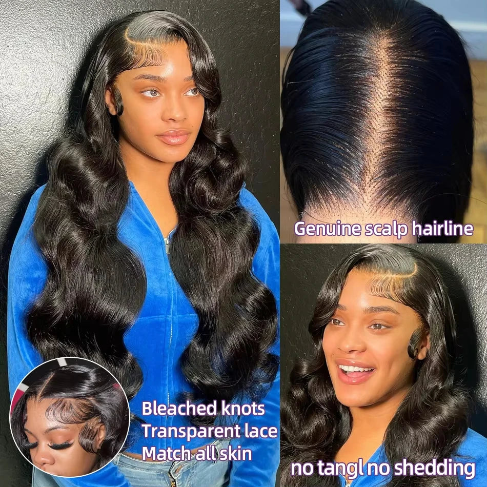 Body Wave Lace Front Human Hair Wig Brazilian Remy