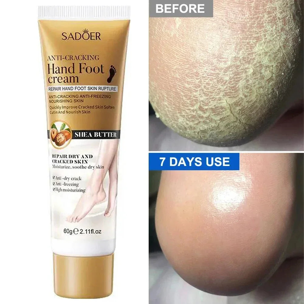 Collagen Anti-Wrinkle Hand Cream Anti-Drying Cracked Whitening Moisturizer Fade Fine Line Soft Smooth Repair Hand Foot Skin Care